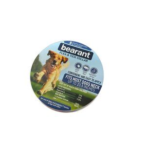 Bearant Flea & Tick Collar For Dogs & Puppies Up To 23.5" Neck